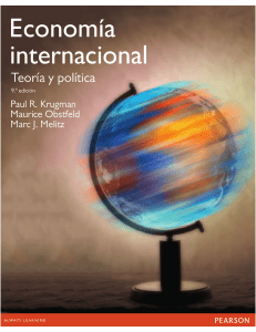 Econom&iacute;a Internacional: Teor&iacute;a y Pol&iacute;tica, 9&ordf; Edici&oacute;n