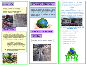 Mitigación Ambiental en Proyectos de Riego: Guía Informativa