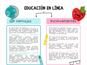 Ventajas y Desventajas de la Educaci&oacute;n en L&iacute;nea