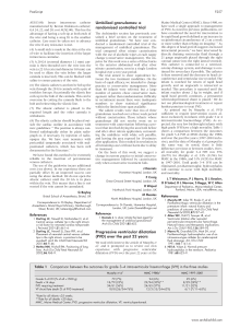 Pediatric Medicine: Catheters, Granulomas, Ventricular Dilatation