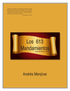 Los 613 Mandamientos: Compilaci&oacute;n de Leyes Jud&iacute;as