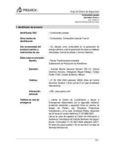 HDS Combust&oacute;leo Pesado: Seguridad y Propiedades