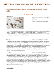 Historia y Evoluci&oacute;n de la Pintura: Prehistoria al Siglo XIX