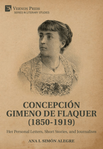 Concepci&oacute;n Gimeno de Flaquer: Cartas, Cuentos y Periodismo