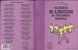 Cuaderno de Ejercicios de Inteligencia Emocional