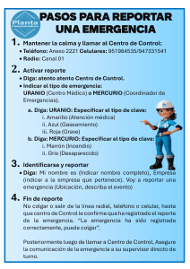 Guía para Reportar Emergencias: Pasos y Protocolos