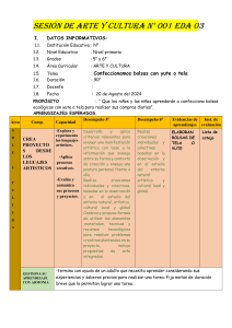 Plan de Clase: Bolsas Ecológicas con Yute y Tela