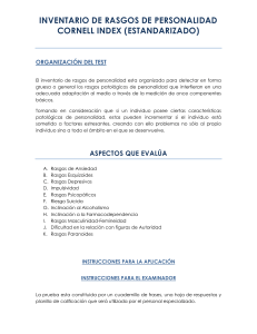 Inventario de Personalidad Cornell Index