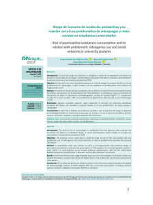 Consumo, Videojuegos y Redes Sociales en Estudiantes