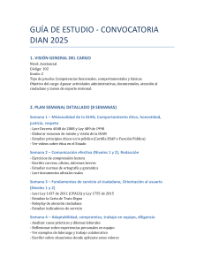 Guía de Estudio DIAN 2025: ¡Prepárate para la Convocatoria!