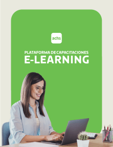 Gu&iacute;a de Usuario ACHS Virtual: Capacitaci&oacute;n E-Learning