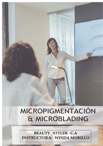 Micropigmentaci&oacute;n y Microblading: Temario del Curso