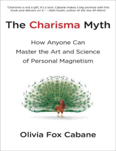 The Charisma Myth: Master Personal Magnetism
