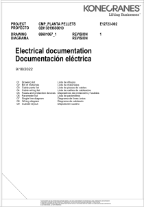Lista de Dibujos El&eacute;ctricos CMP_PLANTA PELLETS