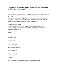 Creaci&oacute;n de Mapas Tem&aacute;ticos con Im&aacute;genes de Sat&eacute;lite