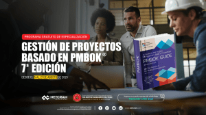 Curso Gesti&oacute;n de Proyectos PMBOK 7&ordf; Edici&oacute;n