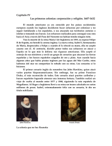 Primeras Colonias Inglesas: Corporaci&oacute;n y Religi&oacute;n (1607-1632)