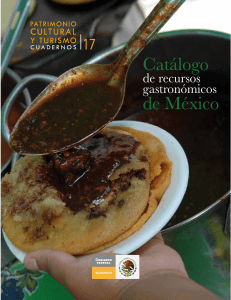 Catálogo de Recursos Gastronómicos de México