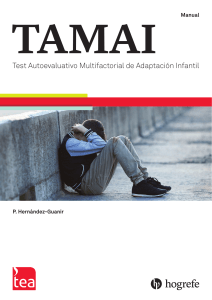 TAMAI: Test de Adaptaci&oacute;n Infantil - Manual
