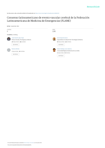 Consenso Latinoamericano EVC FLAME: Medicina de Emergencias