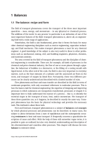 Balances en el Transporte de Fen&oacute;menos: Libro de Texto de Ingenier&iacute;a Qu&iacute;mica