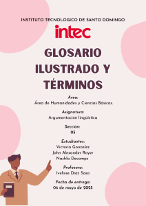 Glosario Ilustrado de Argumentaci&oacute;n Ling&uuml;&iacute;stica