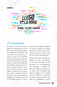 Serm&oacute;n: &iexcl;Se&ntilde;or, yo voy! S&aacute;name. Lepra y pecado