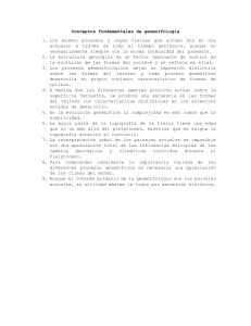 Conceptos Fundamentales de Geomorfolog&iacute;a