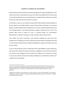 Suerte o Fuerza de Voluntad: Éxito Empresarial