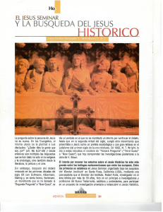 El Jesus Seminar y la b&uacute;squeda del Jes&uacute;s hist&oacute;rico