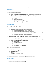 Gu&iacute;a para el desarrollo de un Plan Estrat&eacute;gico y BSC