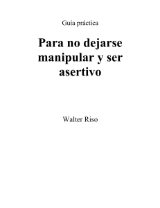 Guía Práctica para la Asertividad y la Manipulación