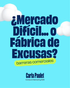 Barreras Comerciales y Soluciones | Ventas B2B
