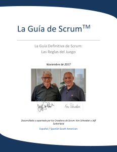 Guía de Scrum: Las Reglas del Juego (2017)