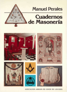 Cuadernos de Masoner&iacute;a: Introducci&oacute;n a la Masoner&iacute;a