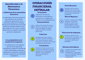 Introducci&oacute;n a la Matem&aacute;tica Financiera
