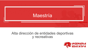Ciclo de Vida de un Proyecto Deportivo: Dise&ntilde;o y Elaboraci&oacute;n