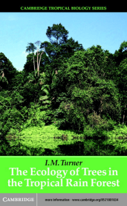 Ecology of Tropical Rain Forest Trees: A Comprehensive Guide