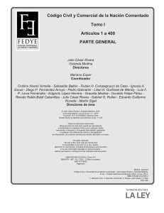 C&oacute;digo Civil y Comercial Comentado: Art&iacute;culos 1-400