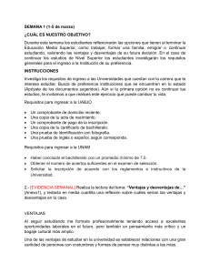 Opciones Post-Bachillerato y Requisitos Universitarios