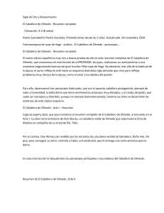 El Caballero de Olmedo: Resumen Completo | Siglo de Oro