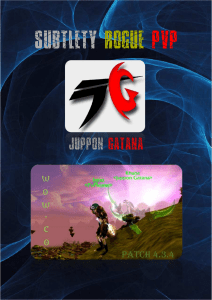 Gu&iacute;a Rogue Sutileza PvP WoW 4.3.4: Juppon Gatana