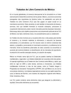 Tratados de Libre Comercio de M&eacute;xico: An&aacute;lisis y Tipos