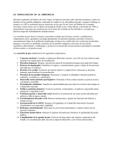 Acuerdos de Paz en Guatemala: Consolidaci&oacute;n Democr&aacute;tica