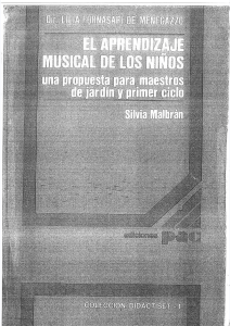 Aprendizaje Musical Infantil: Gu&iacute;a para Maestros