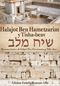 Halajot Ben Hametzarim y Tish&aacute; VeAv: Resumen