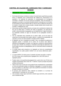 Control de Calidad de Agregados: Ensayo Malla N°200