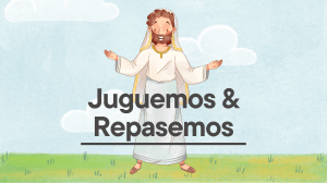 Pastel Blue Yellow Watercolor Illustration Children's Church Presentation