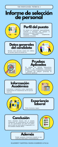Informe de Selecci&oacute;n de Personal - Psicolog&iacute;a