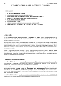 Apoyo Psicol&oacute;gico al Paciente Terminal: Gu&iacute;a TCAE